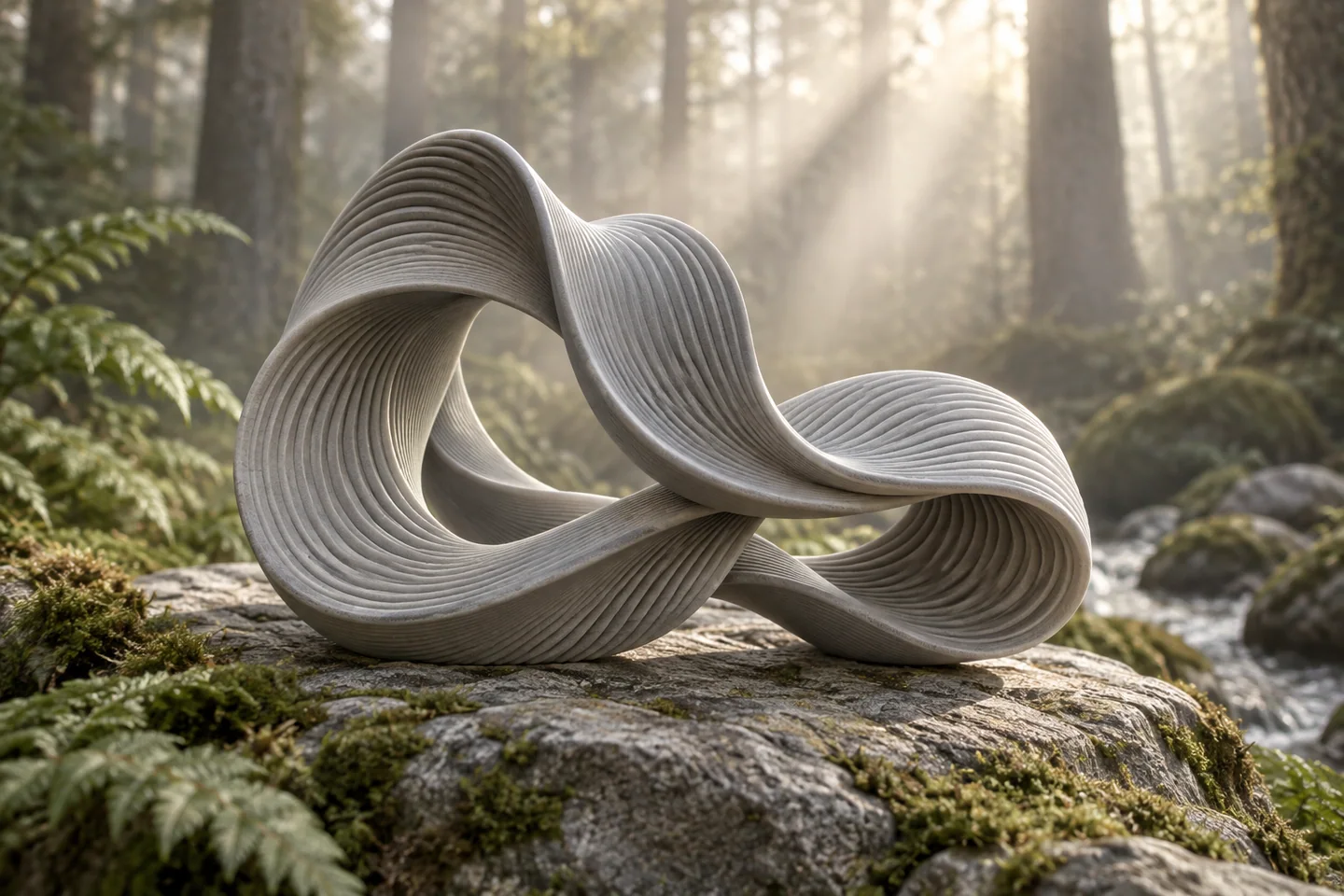 PrintAforms: Organic forms with a sculptural point of view. — AI-generated concept artwork